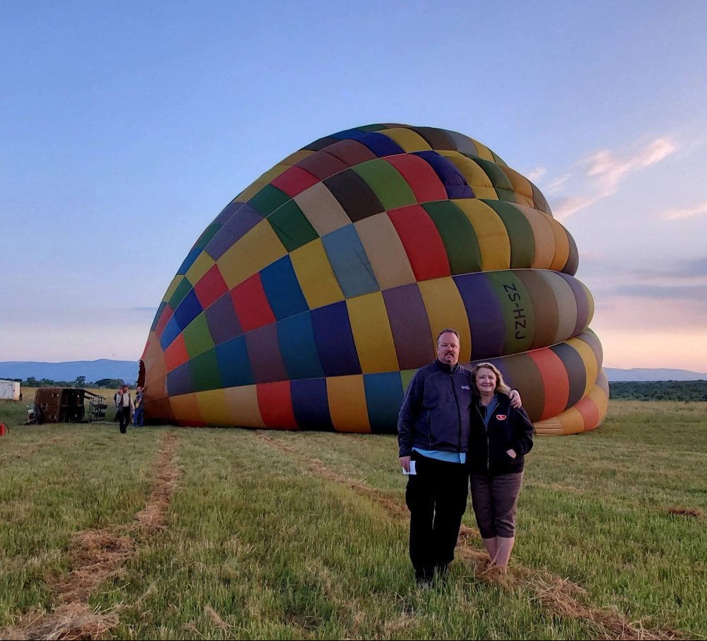 South African Savannah by Balloon
